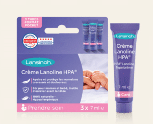 crème lanoline mamelons et post partum Lansinoh
