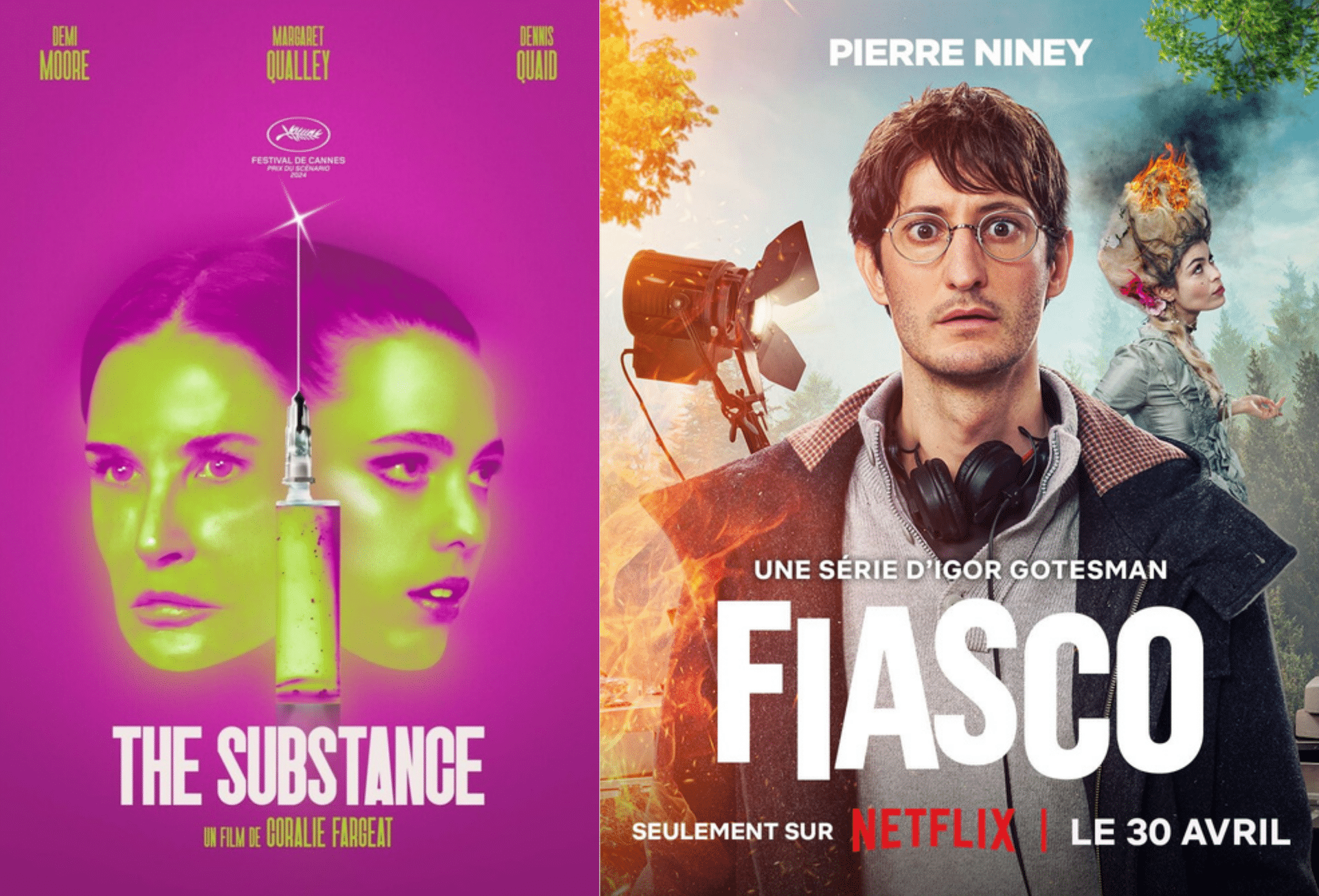 film the substance series fiasco Netflix