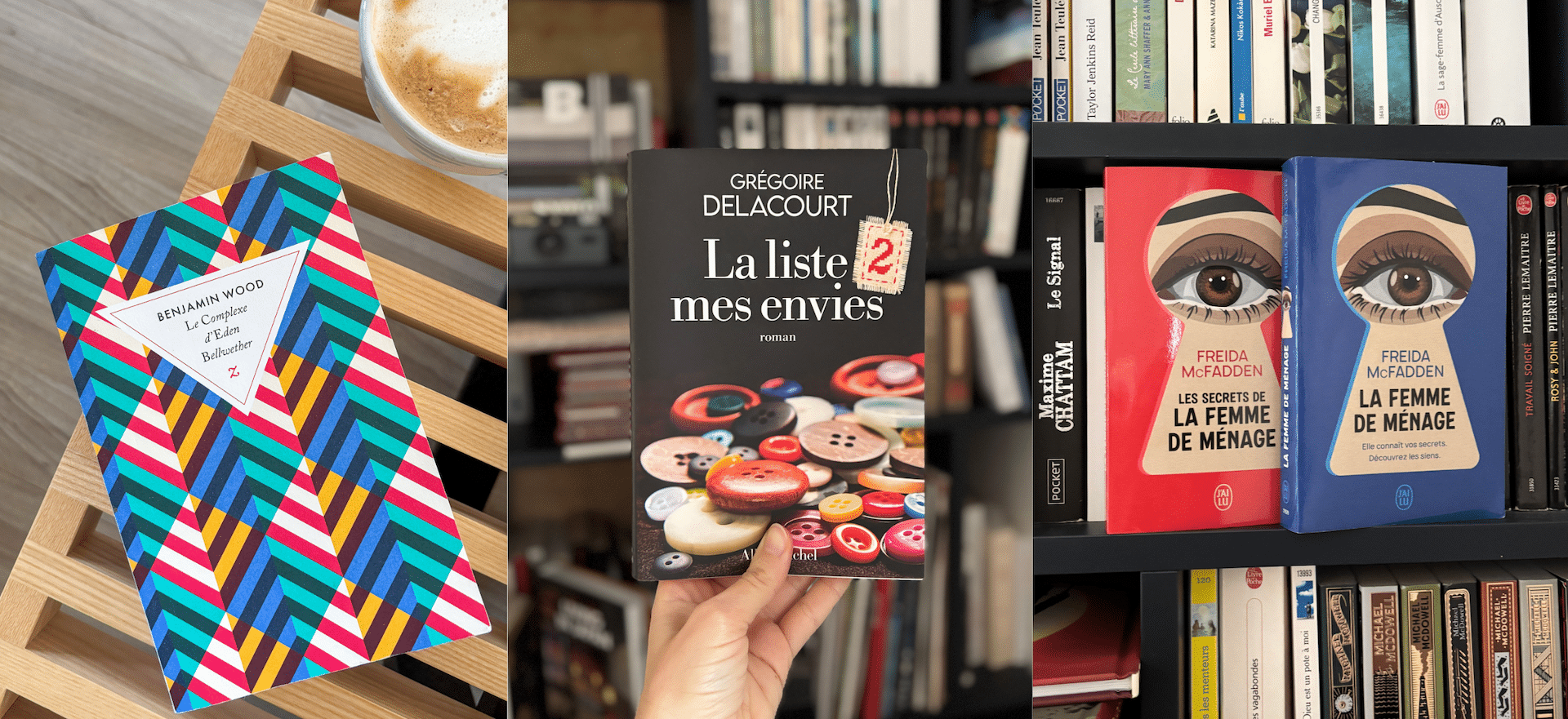 livres lecture poches la femme de ménage la liste de mes envies le complexe d'Eden Bellweather bookstagram